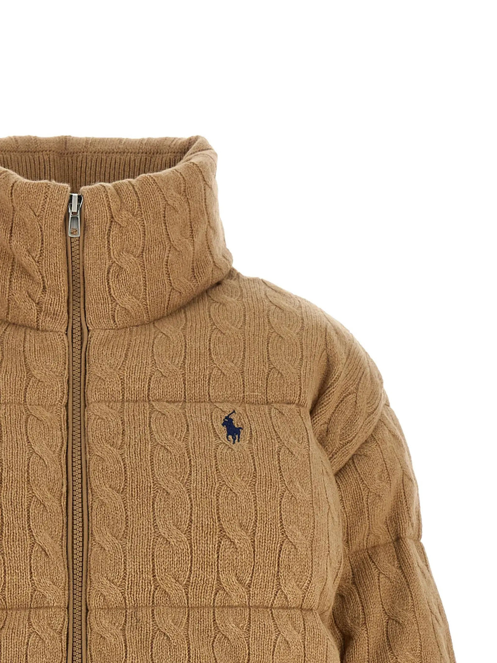Polo Ralph Lauren Polo Ralph Lauren Beige Wool Full-Length Jacket