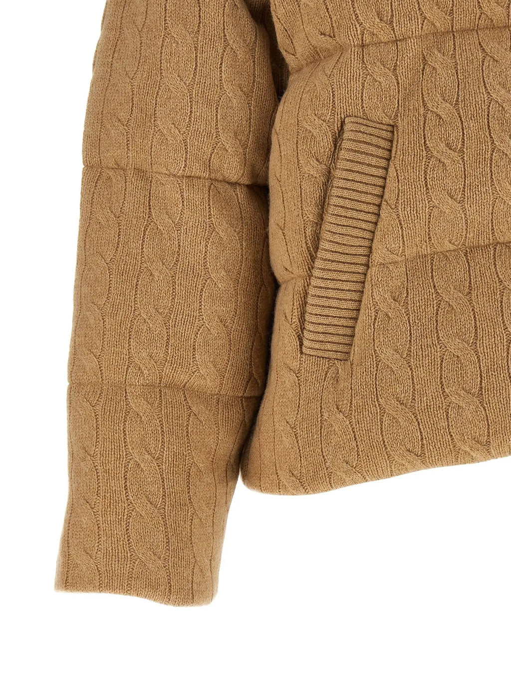 Polo Ralph Lauren Polo Ralph Lauren Beige Wool Full-Length Jacket