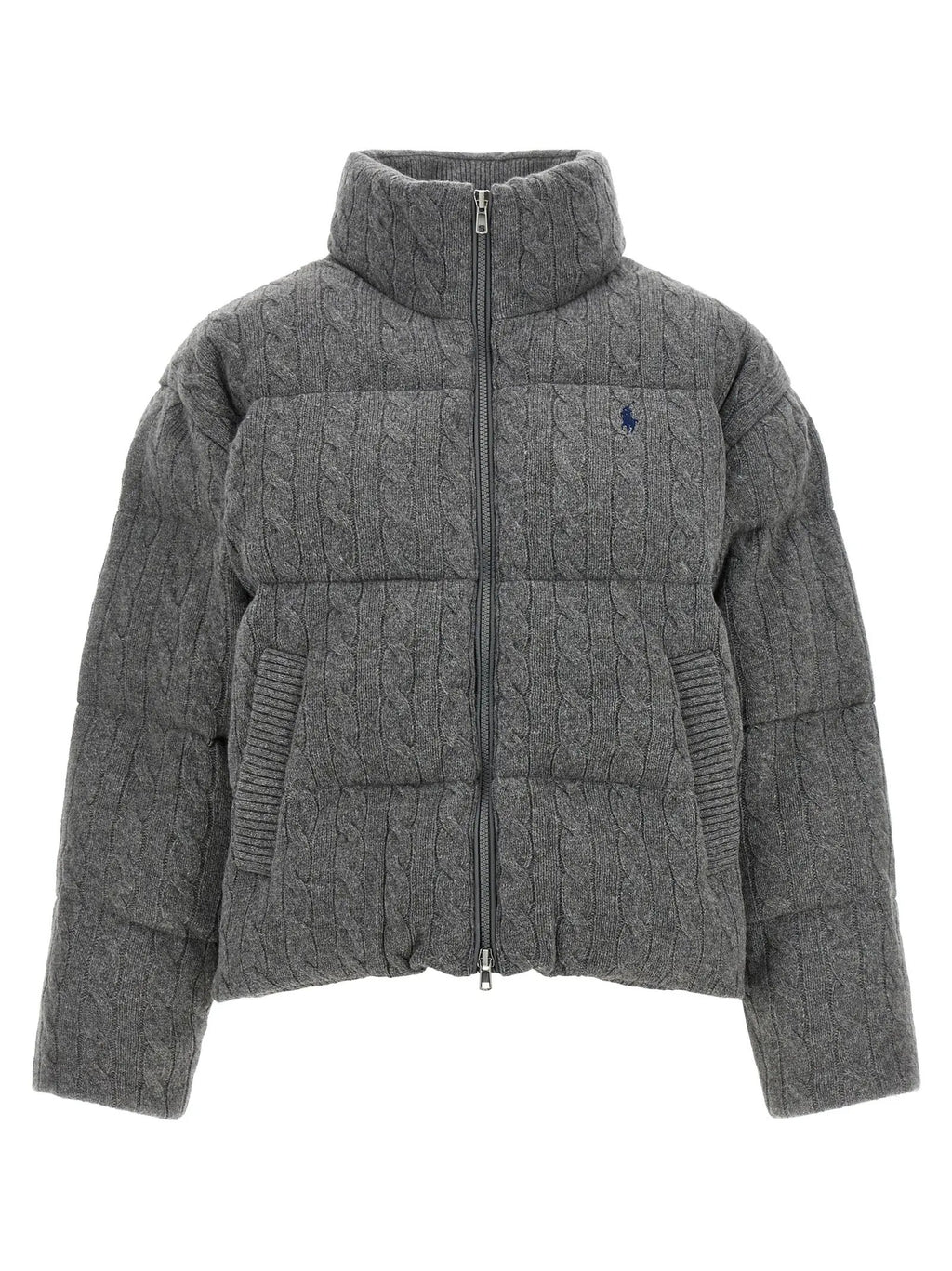 Polo Ralph Lauren Polo Ralph Lauren Gray Wool Full-Length Jacket