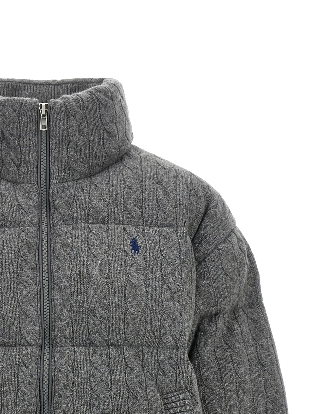 Polo Ralph Lauren Polo Ralph Lauren Gray Wool Full-Length Jacket