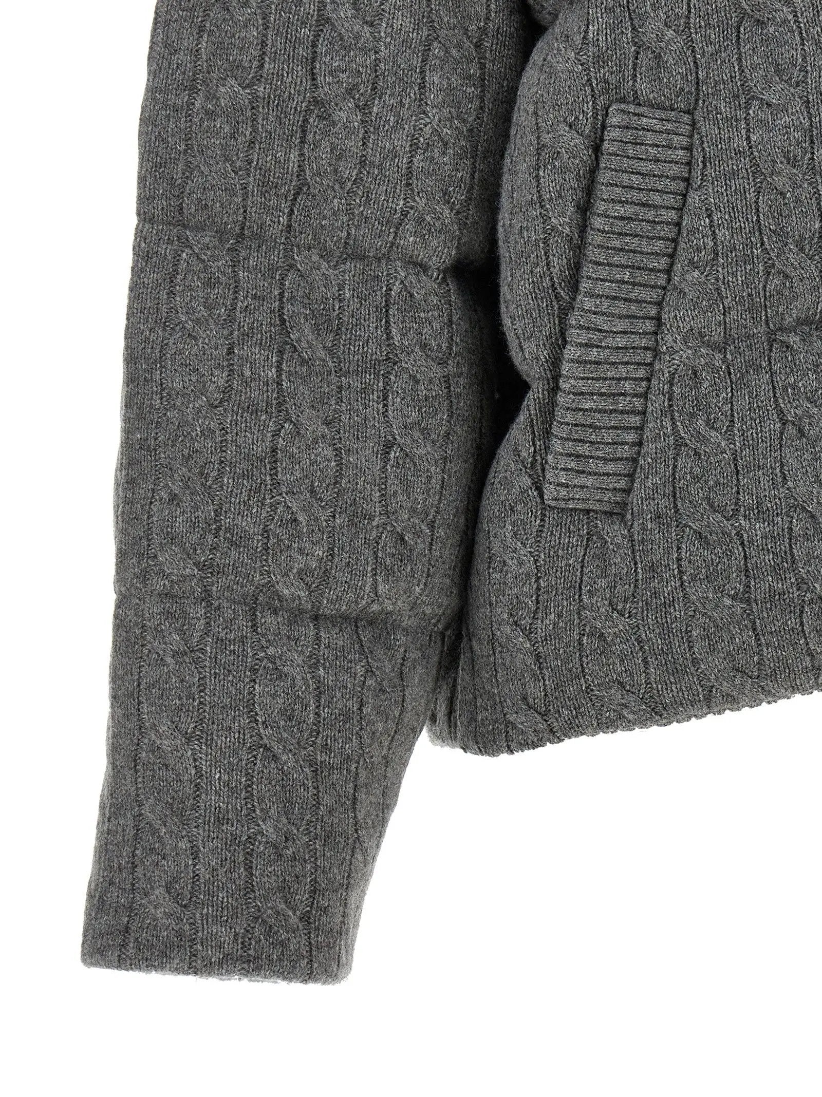 Polo Ralph Lauren Polo Ralph Lauren Gray Wool Full-Length Jacket