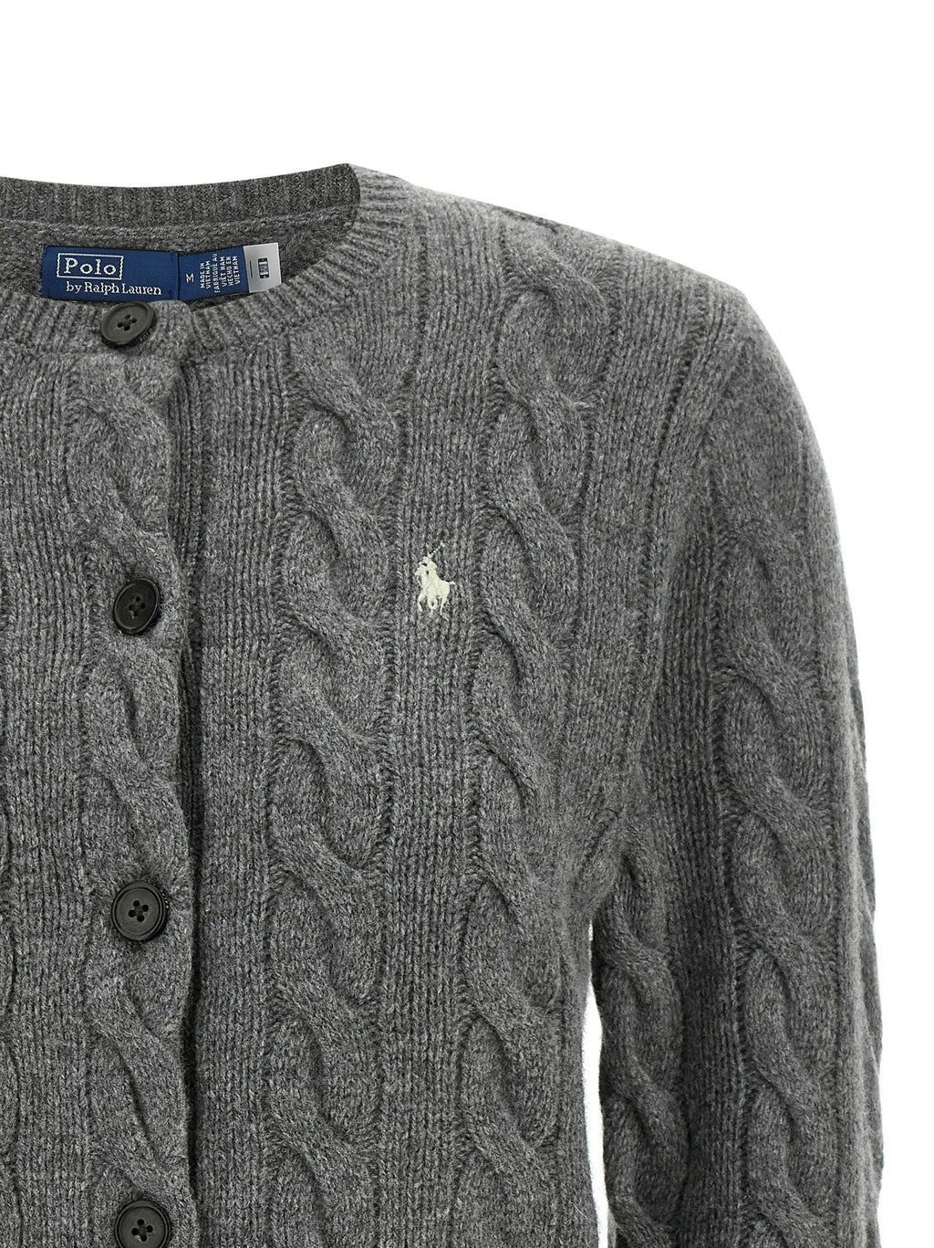 Polo Ralph Lauren Polo Ralph Lauren Gray Wool Cardigan