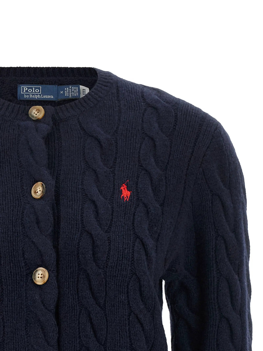 Polo Ralph Lauren Polo Ralph Lauren Blue Wool Cardigan