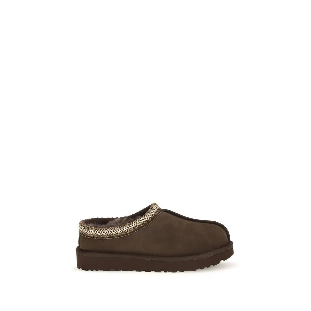 UGG UGG Brown Leather Mules