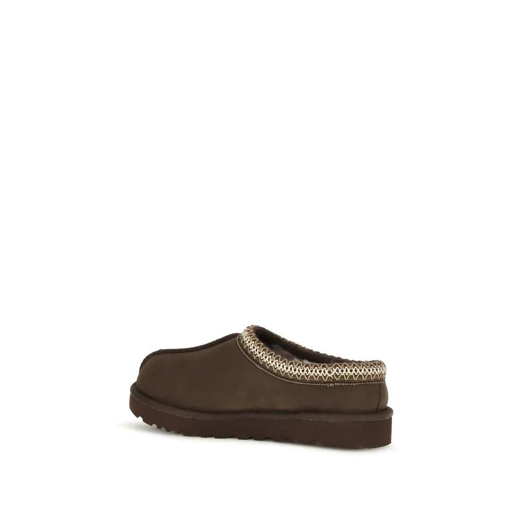 UGG UGG Brown Leather Mules