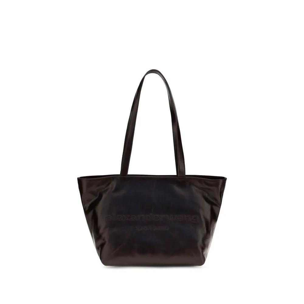 Alexander Wang Alexander Wang Brown Calf Leather Bos Taurus Shoulder Bag