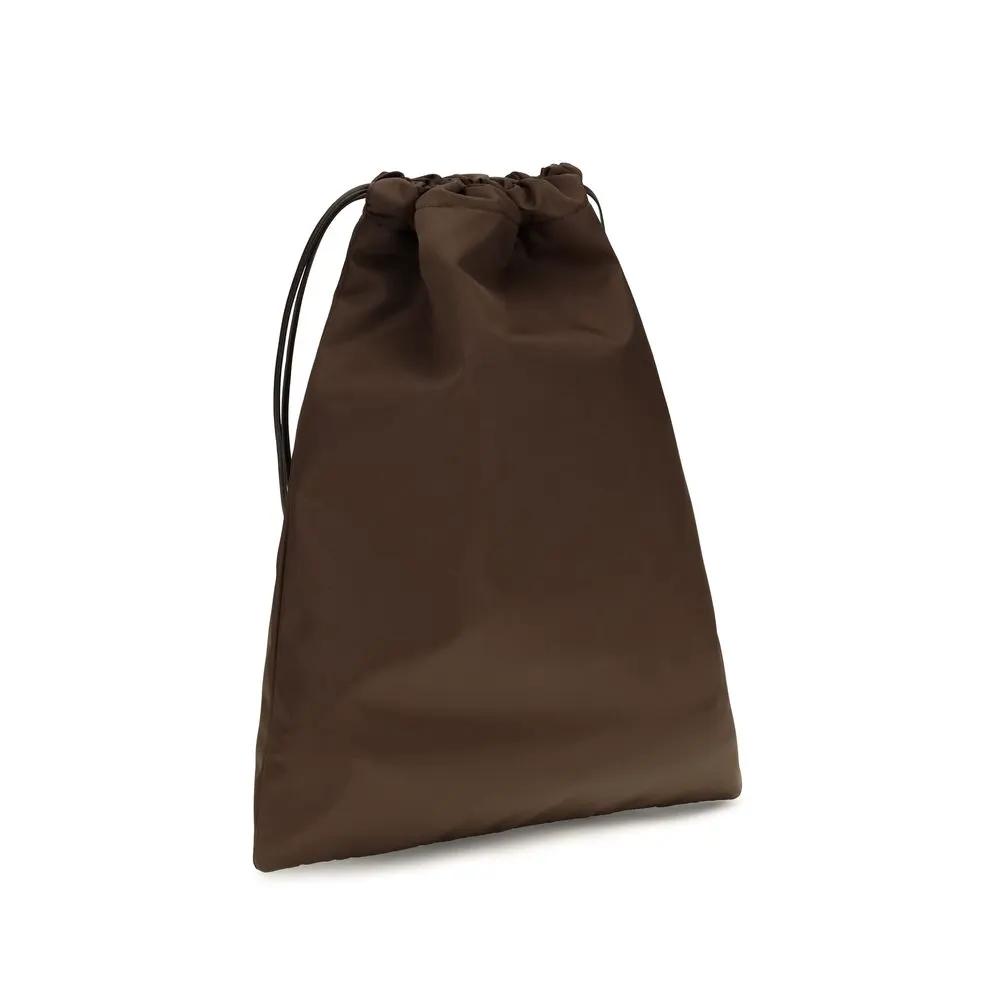 Prada Prada Brown Polyamide Clutch Bag