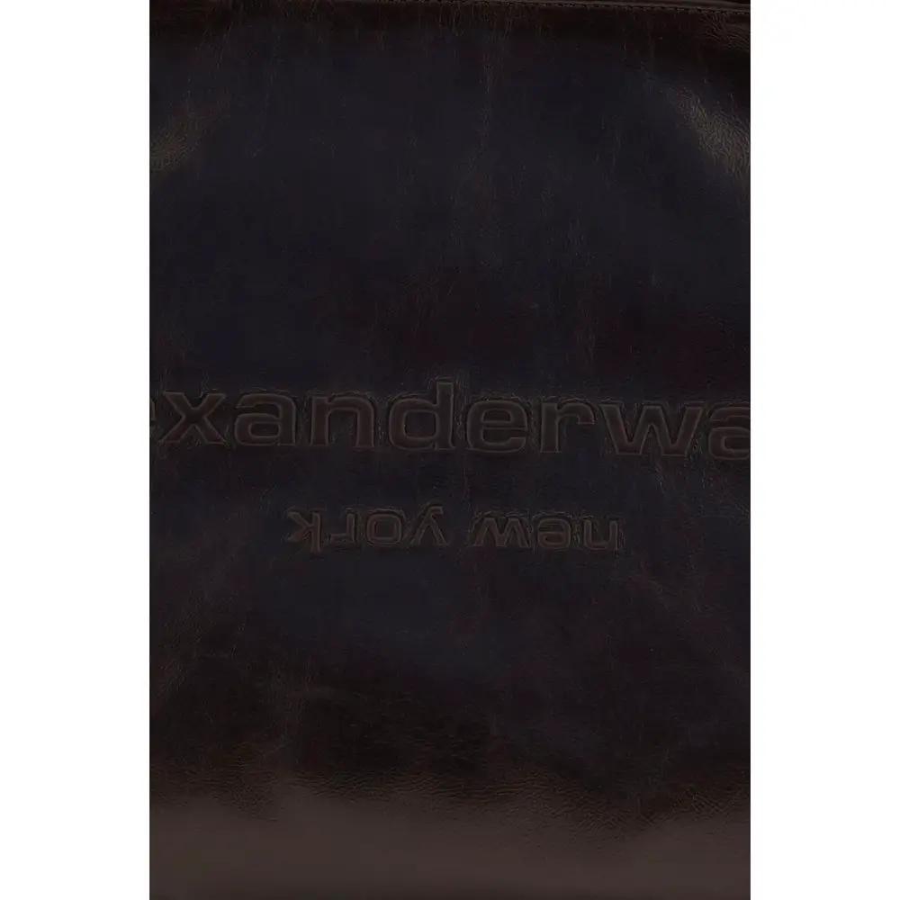 Alexander Wang Alexander Wang Brown Calf Leather Bos Taurus Shoulder Bag