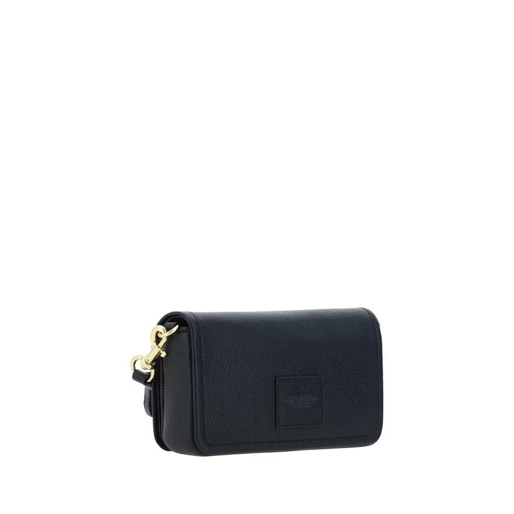 Marc Jacobs Marc Jacobs Black Calf Leather Bos Taurus Shoulder Bag