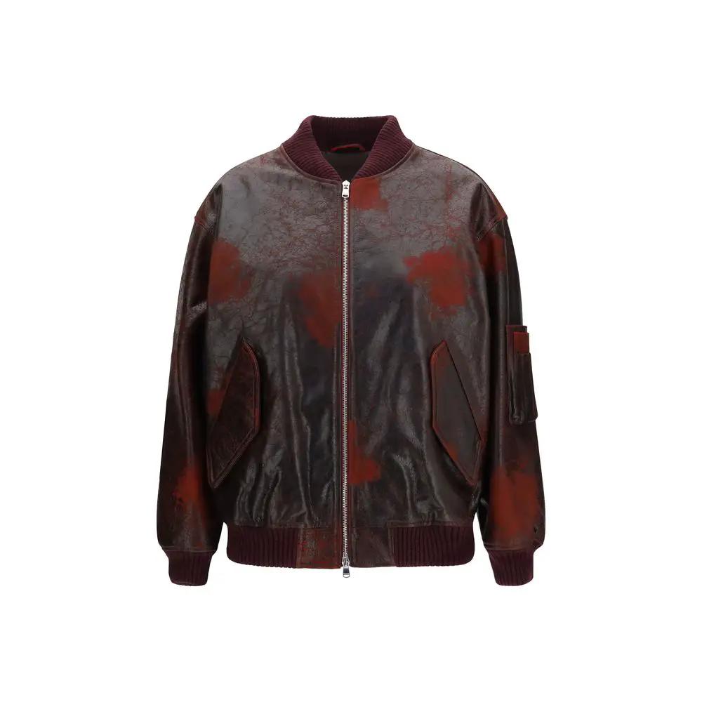 Valstar Valstar Bordeaux Leather Bomber