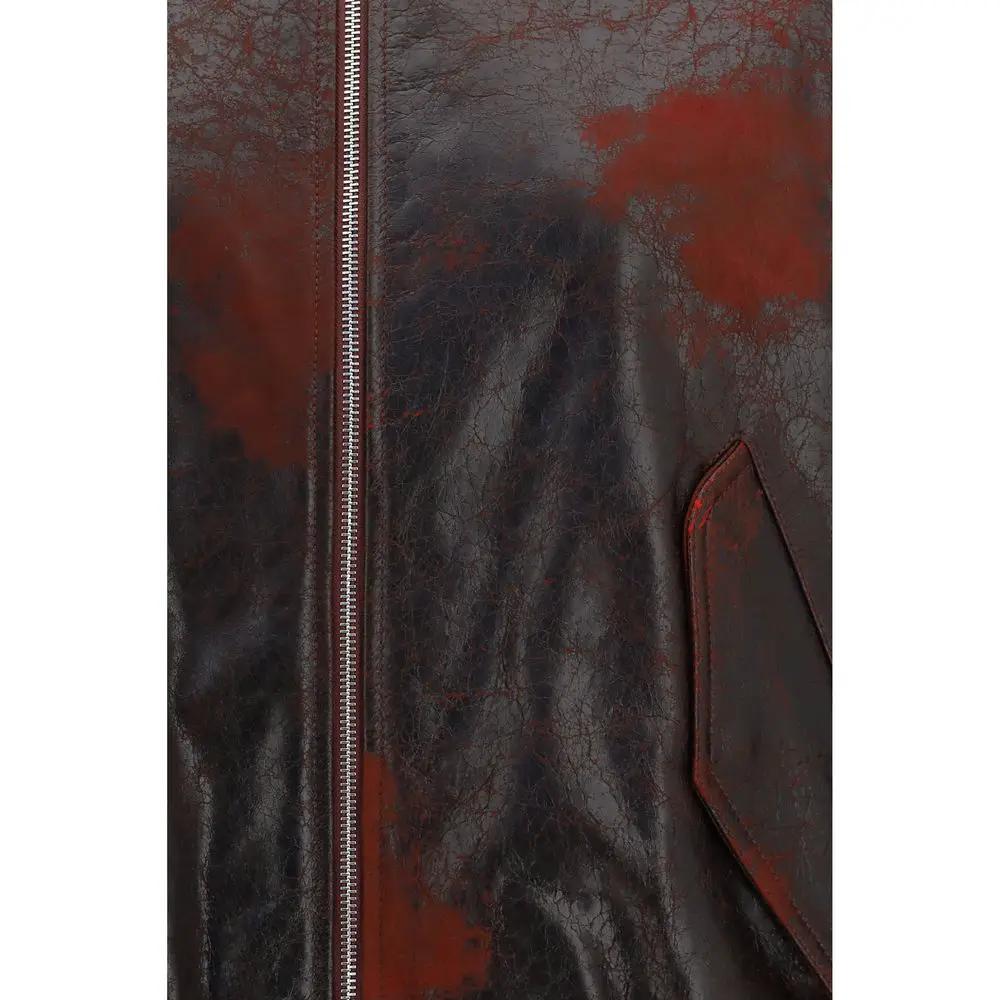 Valstar Valstar Bordeaux Leather Bomber