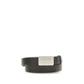 Fendi Fendi Black Calf Leather Bos Taurus Regular Belt