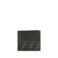 Fendi Fendi Brown Calf Leather Bos Taurus Wallet