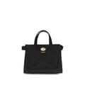 Burberry Burberry Black Cotton Handbag