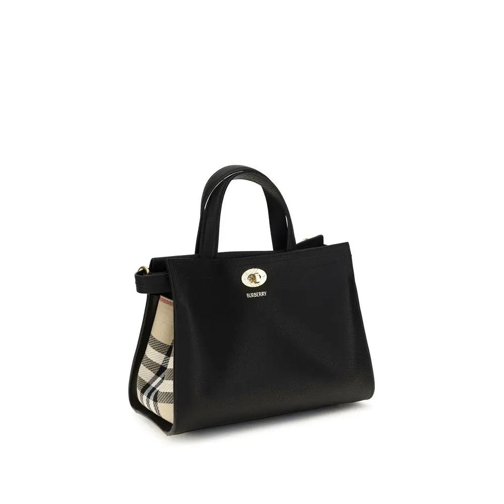 Burberry Burberry Black Cotton Handbag