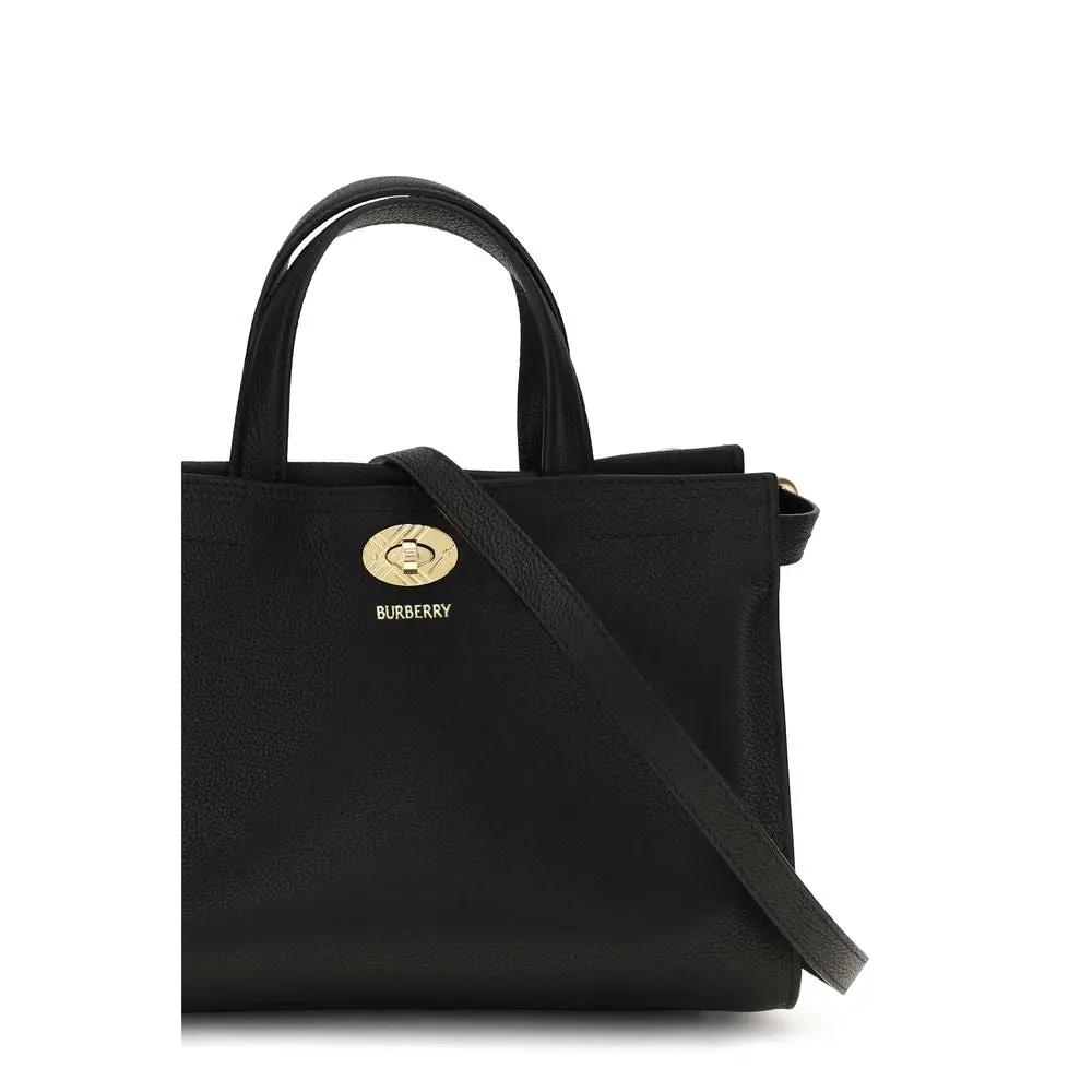Burberry Burberry Black Cotton Handbag