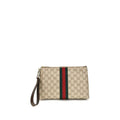 Gucci Gucci Beige Fabric Shoulder Bag