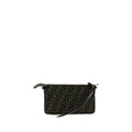 Fendi Fendi Brown Polyester Shoulder Bag