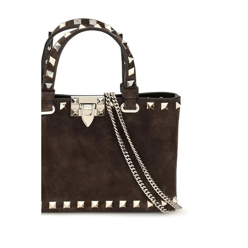 Valentino Garavani Valentino Garavani Brown Calf Leather Bos Taurus Handbag