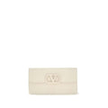 Valentino Garavani Valentino Garavani White Calf Leather Bos Taurus Wallet