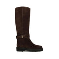 Valentino Garavani Valentino Garavani Brown Suede Leather Boots