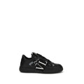 Valentino Garavani Valentino Garavani Black Calf Leather Bos Taurus Athletic Sneakers
