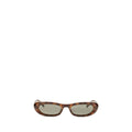 Saint Laurent Saint Laurent Brown Acetate Sunglasses