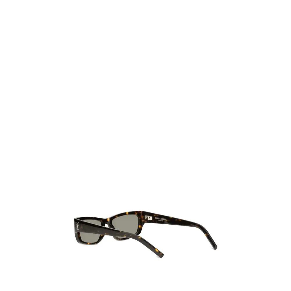 Saint Laurent Saint Laurent Brown Acetate Sunglasses