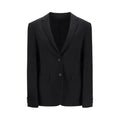 Fendi Fendi Black Mohair Blazer