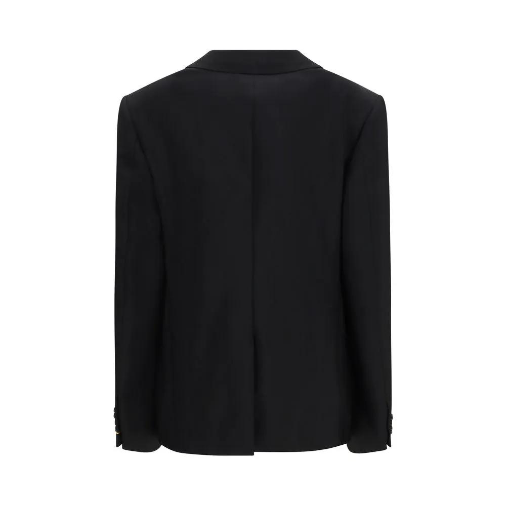 Fendi Fendi Black Mohair Blazer