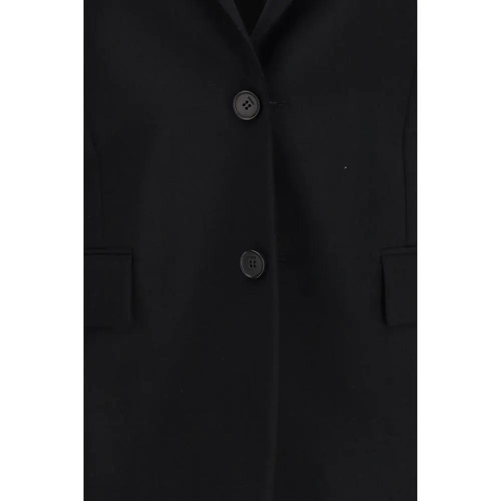 Fendi Fendi Black Mohair Blazer