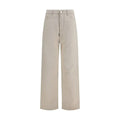 Fendi Fendi Beige Cotton Jeans Denim