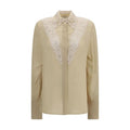 Fendi Fendi Beige Silk Dress Shirt