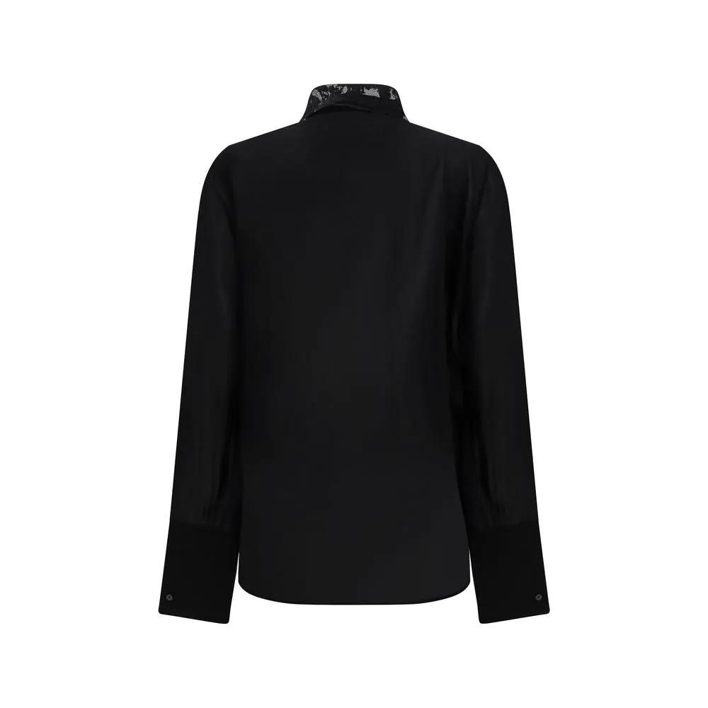 Fendi Fendi Black Silk Blouse