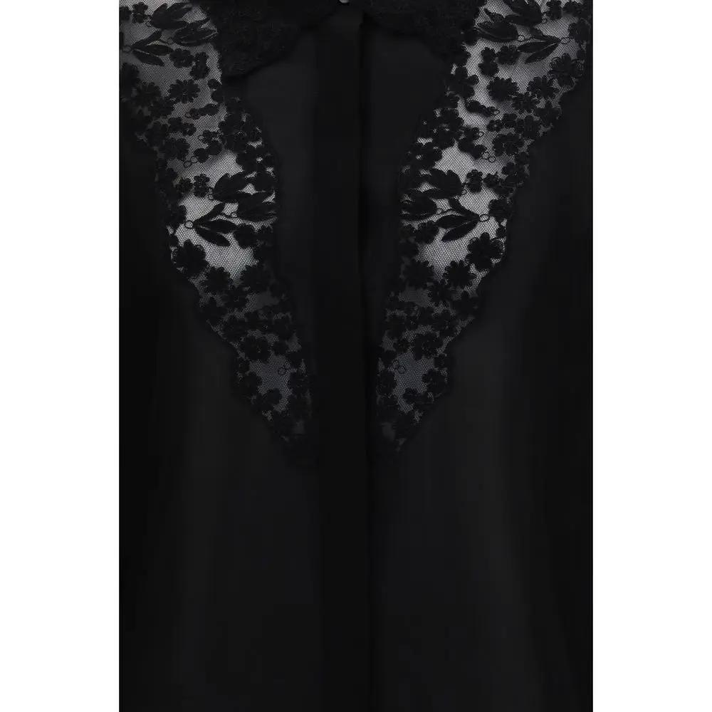 Fendi Fendi Black Silk Blouse