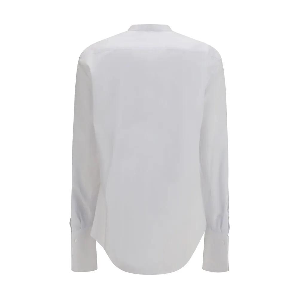 Fendi Fendi White Cotton Dress Shirt
