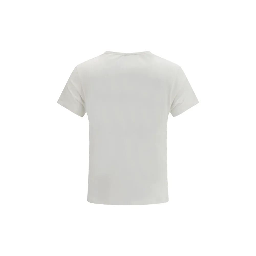 Fendi Fendi White Cotton T-Shirt