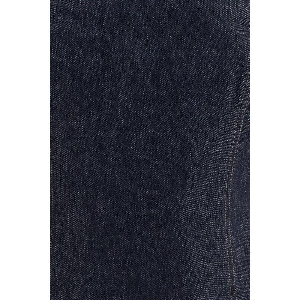 Brunello Cucinelli Brunello Cucinelli Blue Cotton Bodysuit