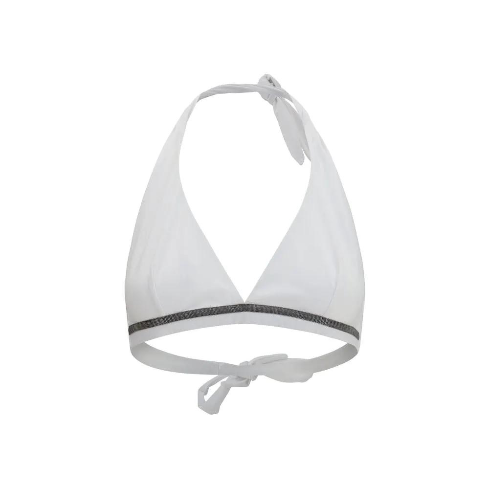 Brunello Cucinelli Brunello Cucinelli White Polyamide Bikini