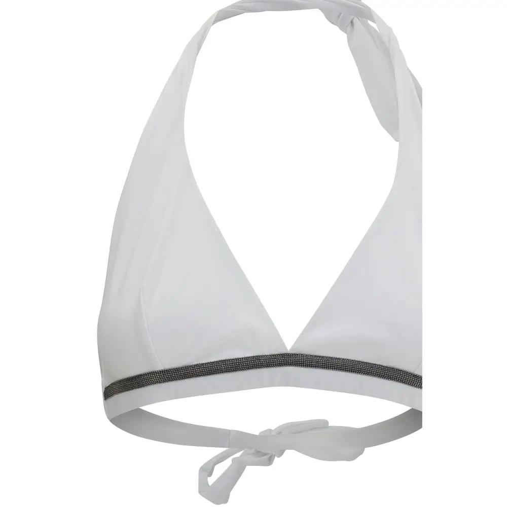 Brunello Cucinelli Brunello Cucinelli White Polyamide Bikini