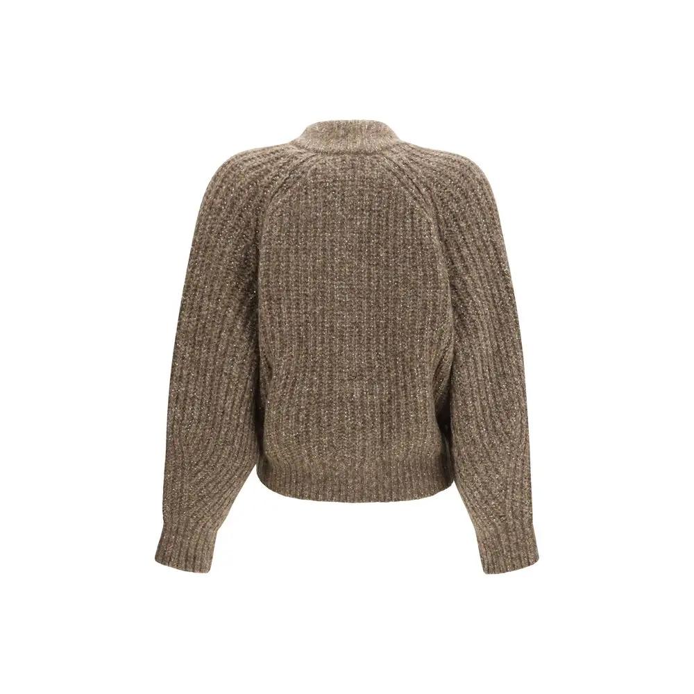 Brunello Cucinelli Brunello Cucinelli Brown Cashmere Cardigan