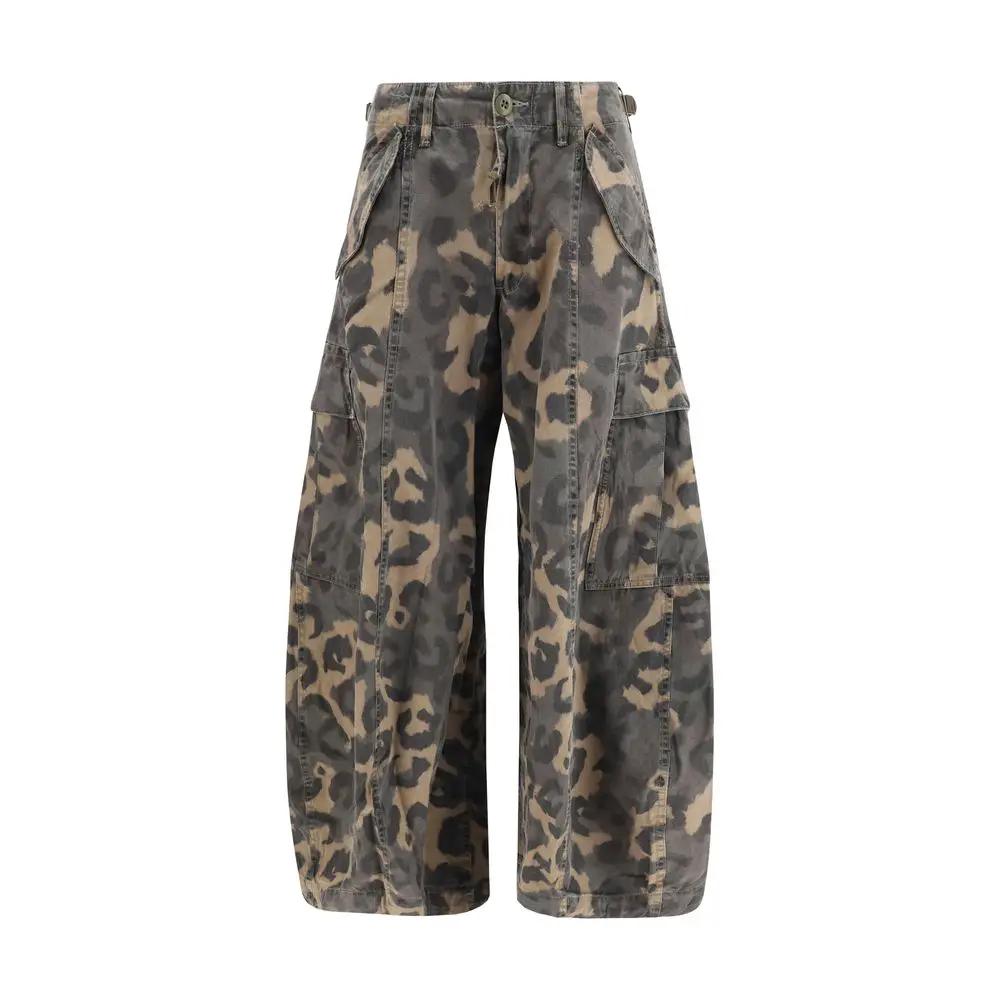 R13 R13 Multicolor Cotton Cargo Shorts