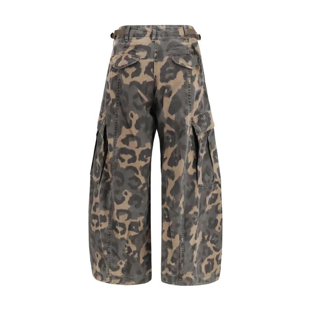 R13 R13 Multicolor Cotton Cargo Shorts