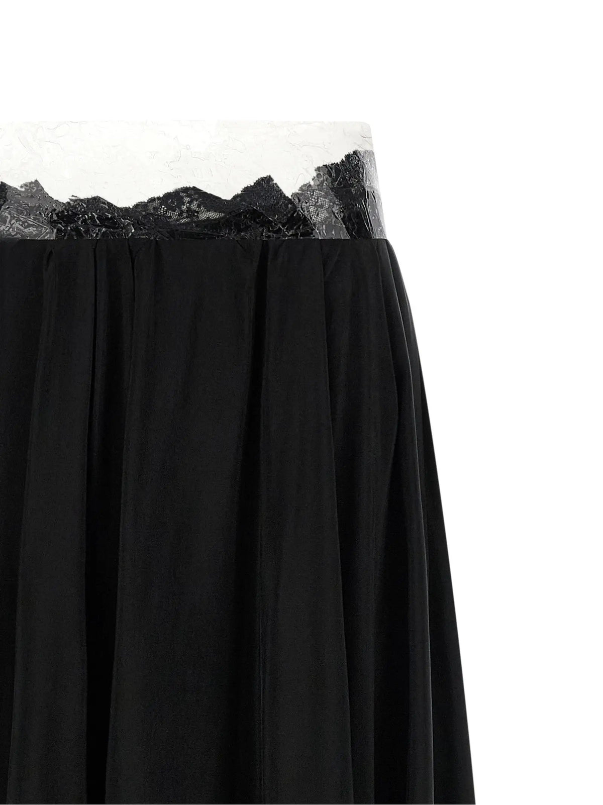 Maison Margiela Maison Margiela Black Copper Mini Skirt