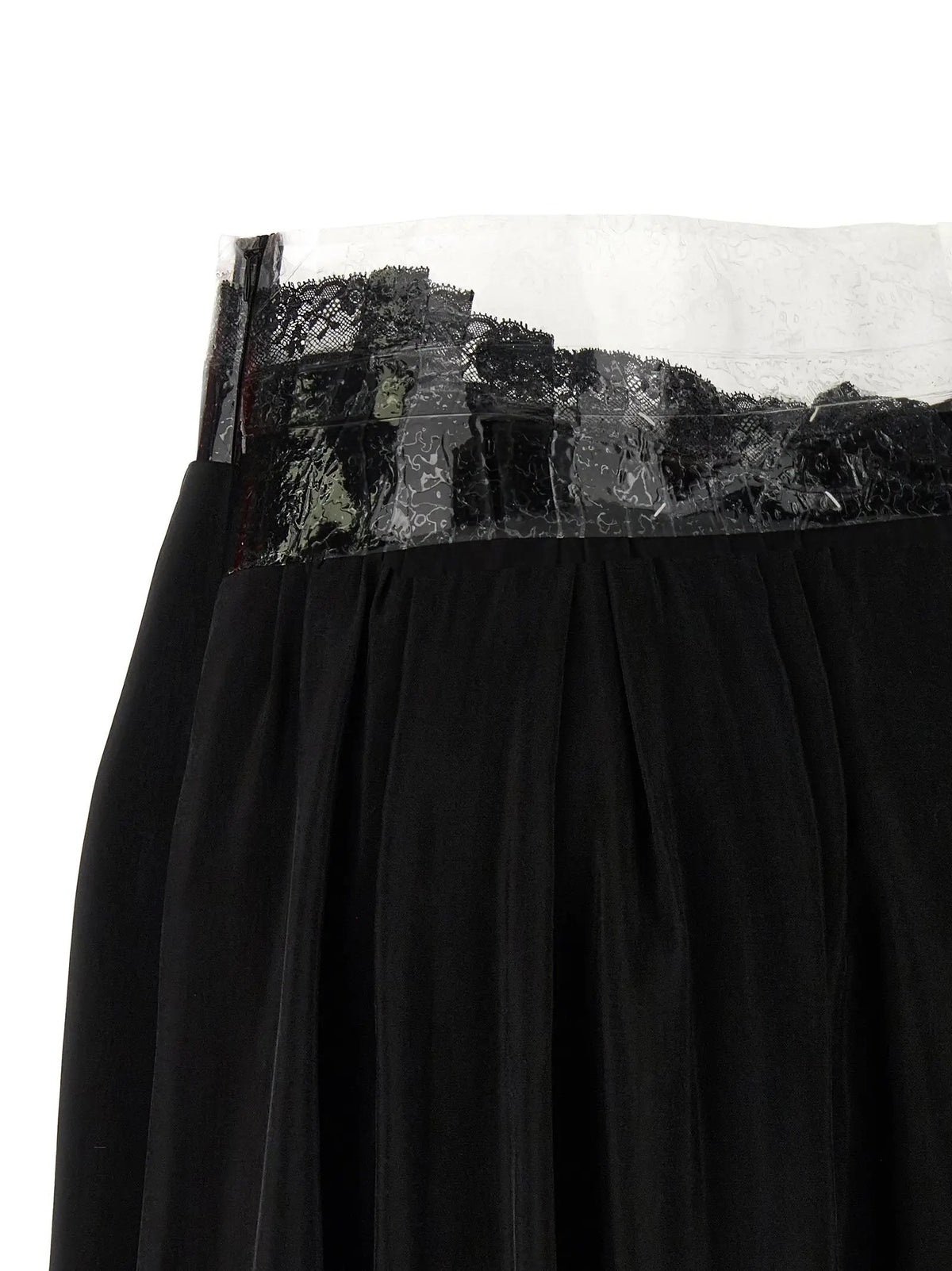 Maison Margiela Maison Margiela Black Copper Mini Skirt