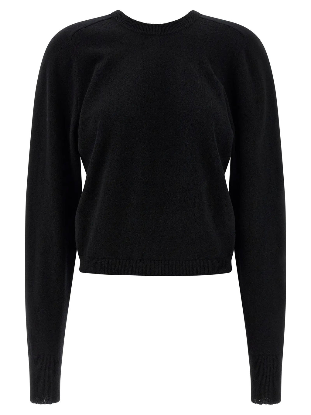 Maison Margiela Maison Margiela Black Virgin Wool Cardigan
