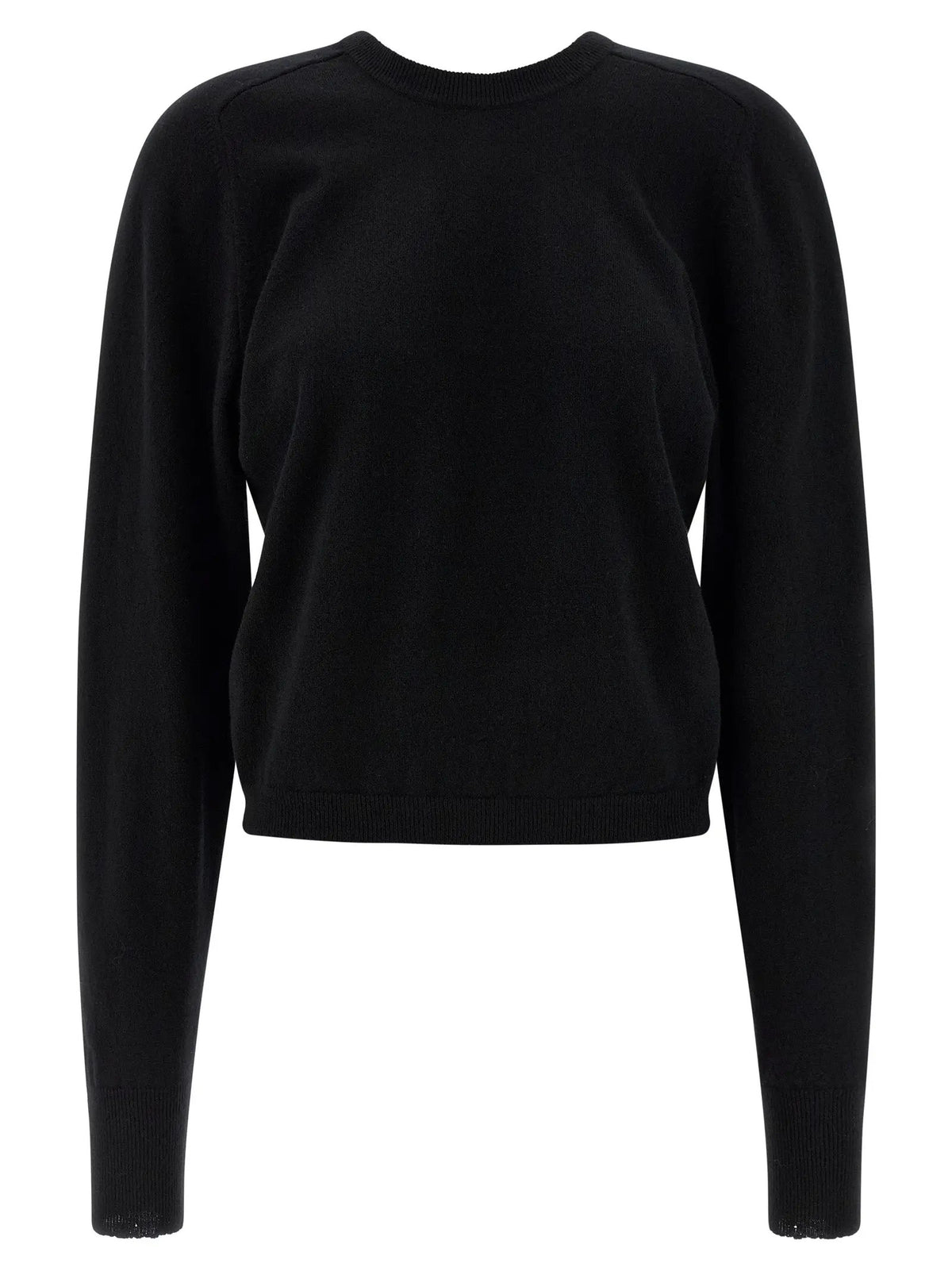 Maison Margiela Maison Margiela Black Virgin Wool Cardigan