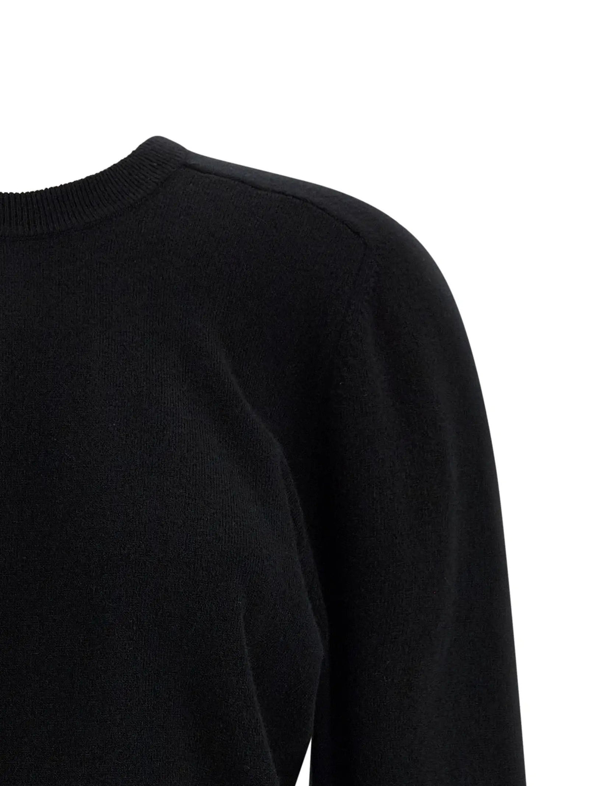 Maison Margiela Maison Margiela Black Virgin Wool Cardigan