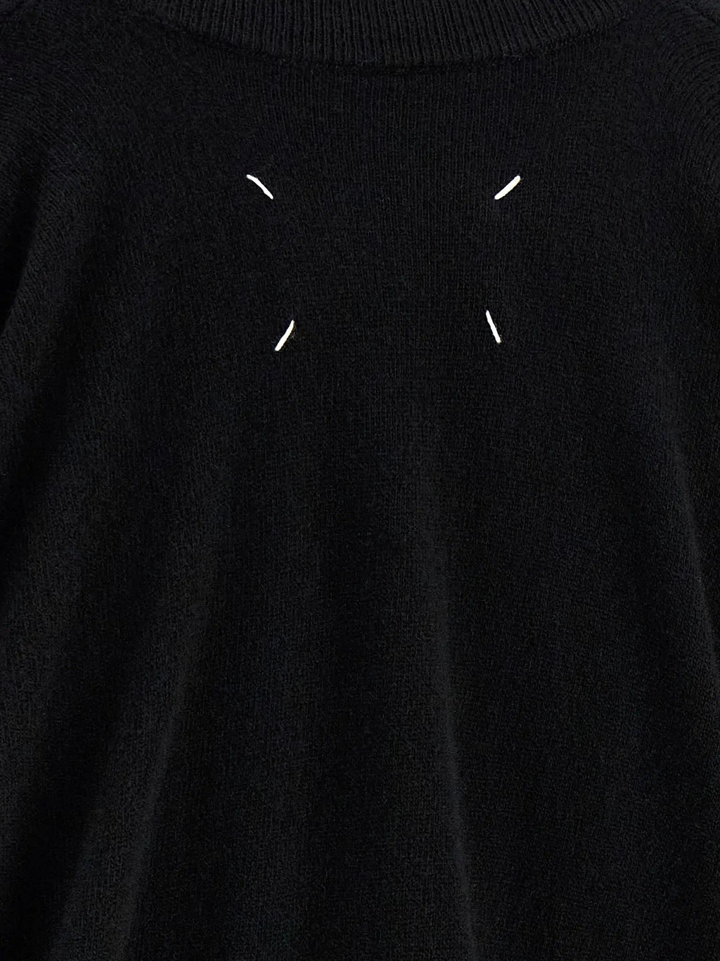 Maison Margiela Maison Margiela Black Virgin Wool Cardigan