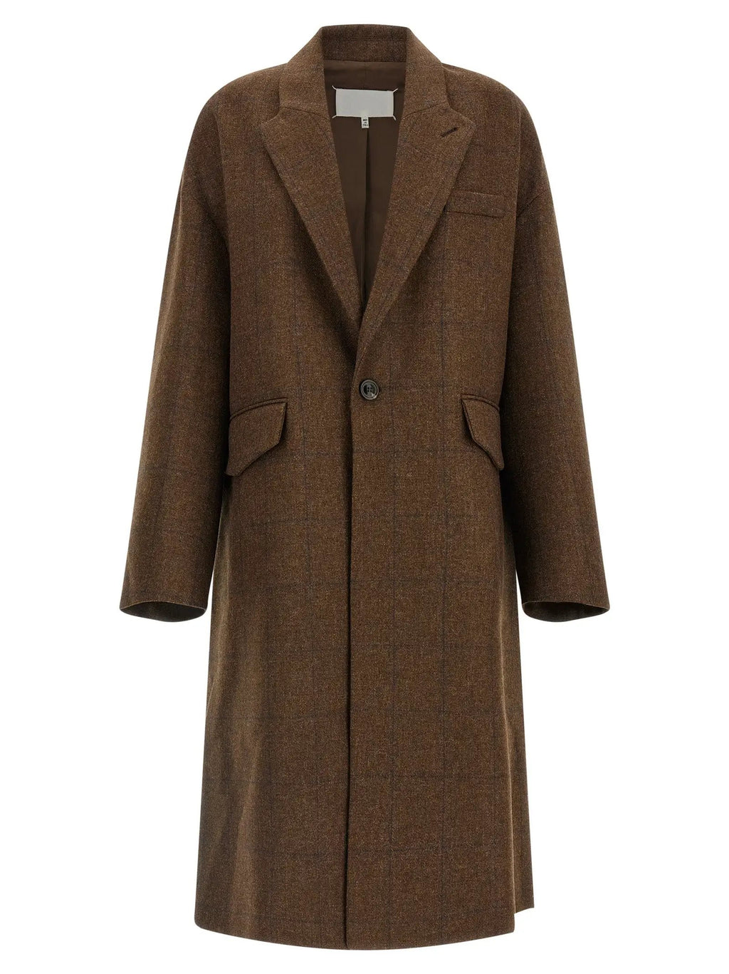 Maison Margiela Maison Margiela Brown Wool Coat